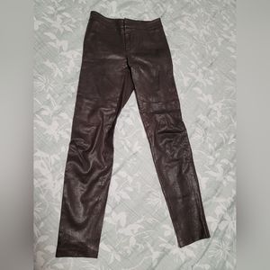 VINCE leather pants size 2